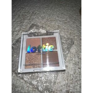 Lottie London Eyeshadow Quad  Palette THE ROSE GOLDS Makeup 0.12 oz NEW